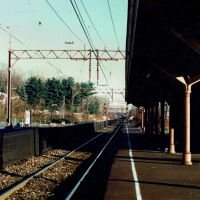          Millburn Train Station, 1985 picture number 1
   