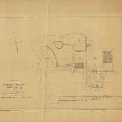 Wodell & Cottrell: General plan for Robert de F. Boomer, 1936