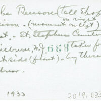          Brison: Brison and Benson Monuments, St. Stephen's Cemetery, 1933 picture number 2
   