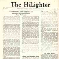 Millburn Junior High School: The HiLighter, April 1962