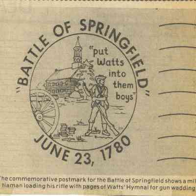Battle of Springfield: Postmark