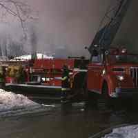          Racquets Club: Peter Mackersie Photographs of the Racquets Club Fire, 1978 picture number 11
   