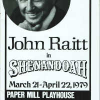          Paper Mill Playhouse Playbill Program: Shenandoah (autographed by John Raitt), 1979 picture number 2
   