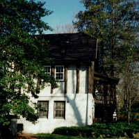          Partial rear view, toward Hobart Avenue
   