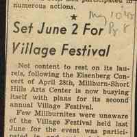          Millburn Short Hills Item, May 10, 1945
   