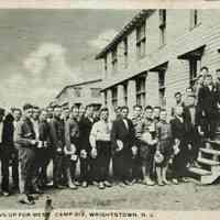          Flanagan: Lining Up for Mess, Camp Dix, 1918 picture number 1
   