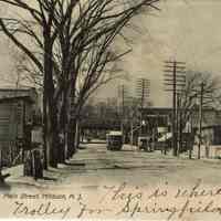 Main Street: Main Street Millburn looking Northward, 1906