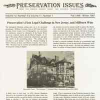 7 Chestnut Place Article, Preservation Issues, 1996-7