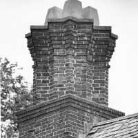 30 Western Drive (detail of chimney), 1928