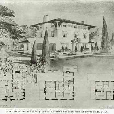 45 Lakeview: An Italian Villa in New Jersey, 1910