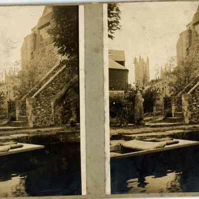Verso of Pitcher and Manda 1893 World's Fair Stereograph