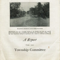 Township Committee Report, 1940