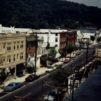 Millburn Avenue Looking East, c. 1986