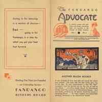 Fandango Mills: The Fandango Advocate, c. 1933-5