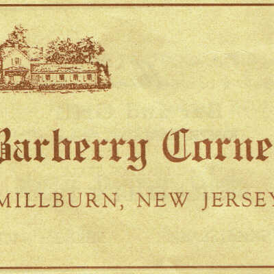 Barberry Corner Advertisement, 1939