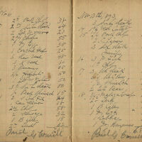          Blood Estate: Alfred Blood Account Book for Cornell's Meat Market, 1893-4 picture number 2
   