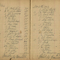          Blood Estate: Alfred Blood Account Book for Cornell's Meat Market, 1893-4 picture number 2
   