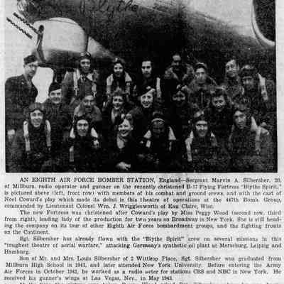 Item of Millburn Short Hills, November 30, 1944