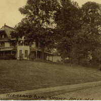 Highland Avenue Postcard