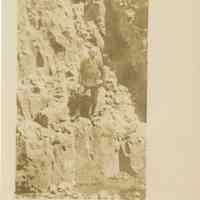 South Mountain Reservation: George Jr. at Hemlock Falls, 1908