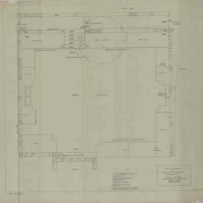 Wodell & Cottrell: Garden Plan for Mr. and Mrs. S.A. Hartwell, 1945