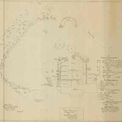 Wodell & Cottrell: Planting Plans and Pool Detail for Mr. and Mrs. Amos B. Hostetter, 1966