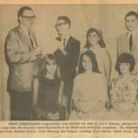 Millburn High School: National Merit Scholarship Semifinalists, 1965