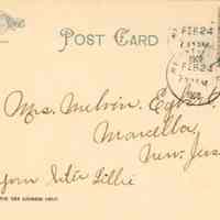          Brookside Drive: Brookside Drive with House, Millburn, 1908 picture number 2
   