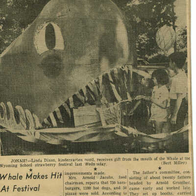Wyoming Elementary School Strawberry Festival Ephemera, 1960s