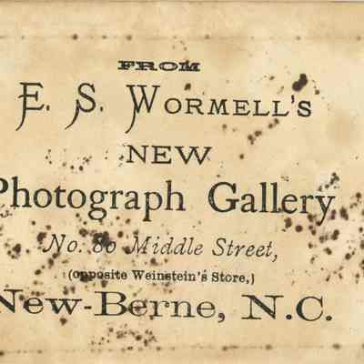 Verso of photograph
