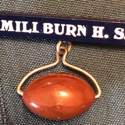Football: Millburn High School Football Pin