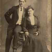 Mangold: William Peter Mangold and his mother, c. 1900