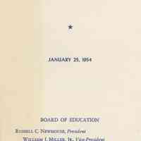          Millburn Public Schools: Taxpayer Report with Budget, 1954 picture number 1
   