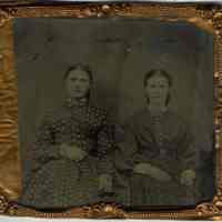 Tintype: Unidentified Young Women