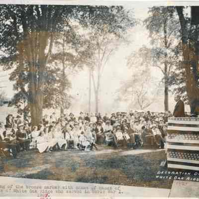 Copy of image with caption and date.