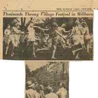          Millburn Art Center: Thousands Throng Village Festival in Millburn, 1944 picture number 2
   