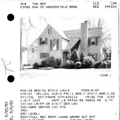 30 HADDONFIELD ROAD