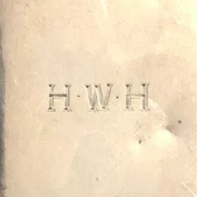 Hartshorn Family Metal Matchbox Cover