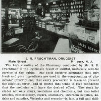 S.R. Fructman, Druggist, Main Street, c. 1915