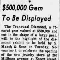          Opening of Marsh store in Millburn, Item, October 31, 1957
   