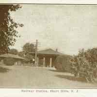 Railroad: Railway Station, Short Hills, N.J., 1953