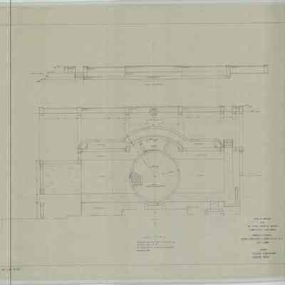 Wodell & Cottrell: Terrace Plan for Mr. and Mrs. Ernest K. Halbach, 1938