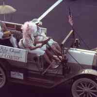          White Oak Ridge Chapel Members in 1911 Buick in the 