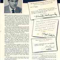          Community Concert Association: Leonard Rose Concert Flyer, 1954 picture number 2
   