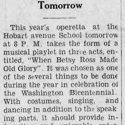 Item, April 28, 1932