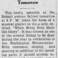          Item, April 28, 1932
   