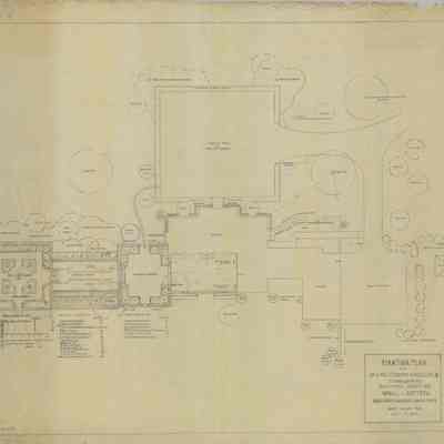 Wodell & Cottrell: Planting Plan for Mr. and Mrs. E. Edward Hambleton, Jr.
