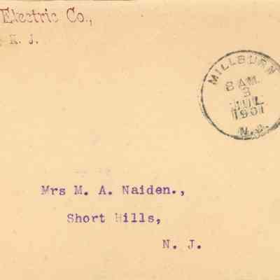 Front of Envelope