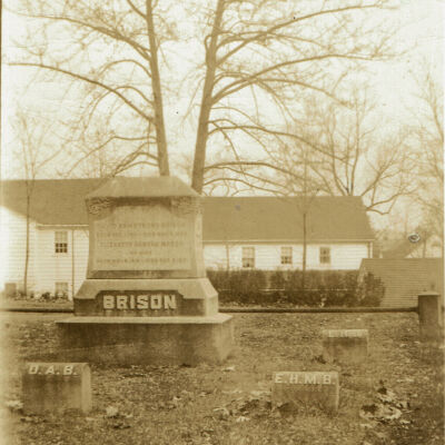 Brison: Brison Monument, St. Stephen's Cemetery. 1933