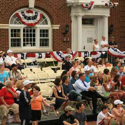 Sesquicentennial Parade: Grandstands and Spectactors, 2007